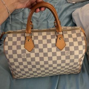 Authentic Louis Vuitton Azur Speedy 30